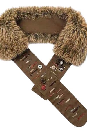 Cute Everyday Outfits, Outfit Inspo Casual Wild West Fur Statement Belt