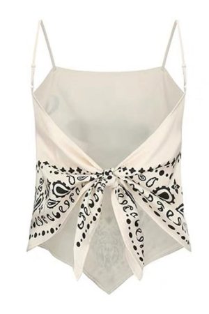 Cute Everyday Outfits, Outfit Inspo Casual Wild West Kitty Bandana Top