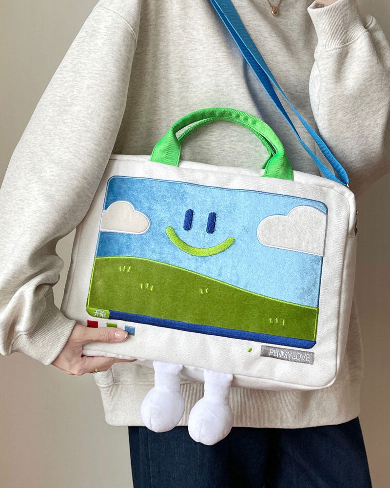 Cute Everyday Outfits, Outfit Inspo Casual Windows XP Aesthetic Embroidery Handbag Cute Everyday Outfits, Outfit Inspo Casual Windows XP Aesthetic Embroidery Handbag