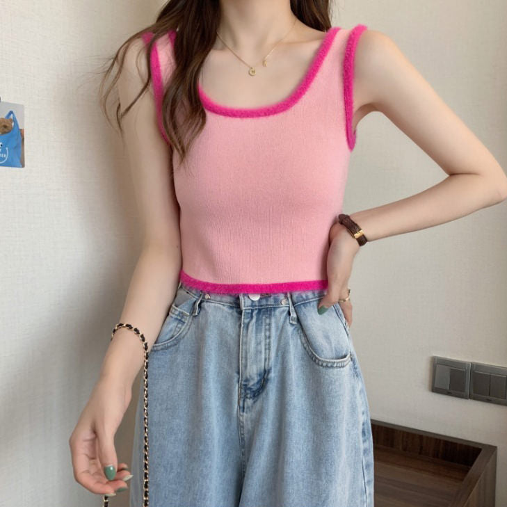 Cute Everyday Outfits, Outfit Inspo Casual Y2K Aesthetic Baby Fur Top Cute Everyday Outfits, Outfit Inspo Casual Y2K Aesthetic Baby Fur Top