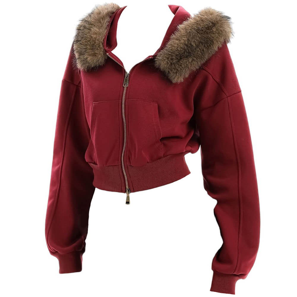 Cute Everyday Outfits, Outfit Inspo Casual Y2K Aesthetic Cropped Fur Hoodie