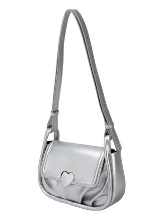 Cute Everyday Outfits, Outfit Inspo Casual Y2K Aesthetic Heart Bag