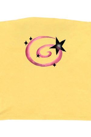 Cute Everyday Outfits, Outfit Inspo Casual Y2K Aesthetic Star Tube Top