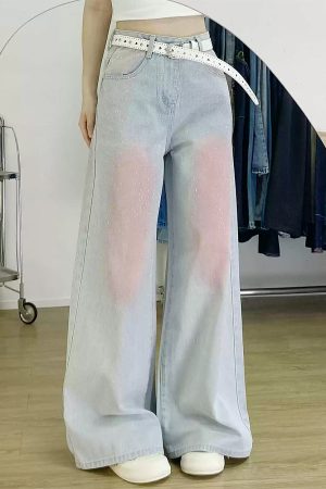 Cute Everyday Outfits, Outfit Inspo Casual Y2K Blush Glitter Jeans