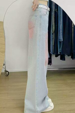 Cute Everyday Outfits, Outfit Inspo Casual Y2K Blush Glitter Jeans