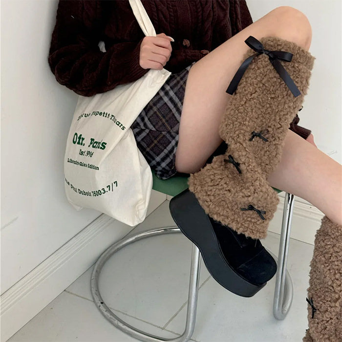 Cute Everyday Outfits, Outfit Inspo Casual Y2K Bows Leg Warmers Cute Everyday Outfits, Outfit Inspo Casual Y2K Bows Leg Warmers