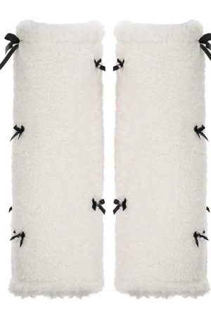 Cute Everyday Outfits, Outfit Inspo Casual Y2K Bows Leg Warmers