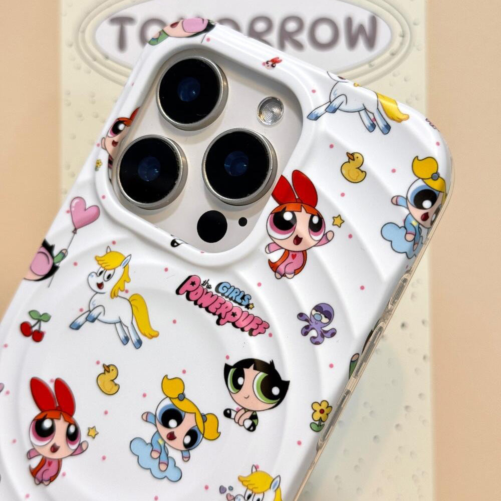 Cute Everyday Outfits, Outfit Inspo Casual Y2K Cartoon iPhone Case with Grip Cute Everyday Outfits, Outfit Inspo Casual Y2K Cartoon iPhone Case with Grip