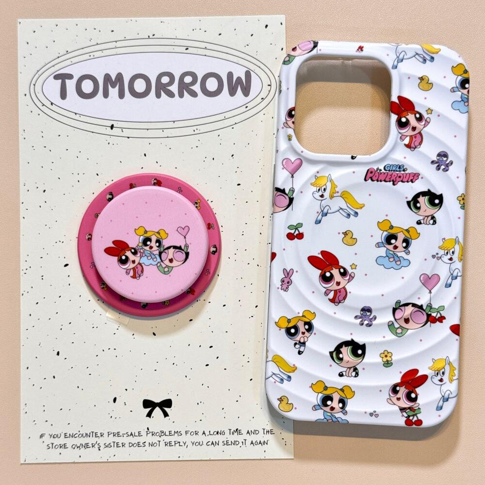 Cute Everyday Outfits, Outfit Inspo Casual Y2K Cartoon iPhone Case with Grip Cute Everyday Outfits, Outfit Inspo Casual Y2K Cartoon iPhone Case with Grip