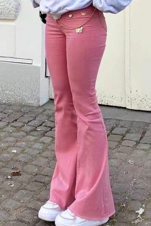 Cute Everyday Outfits, Outfit Inspo Casual Y2K Flared Pants