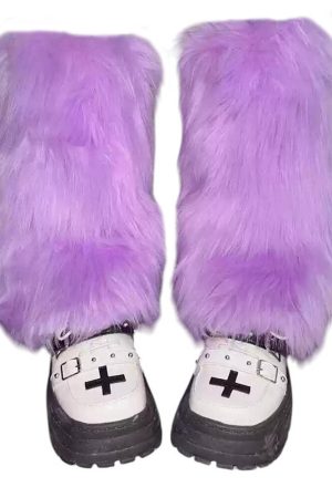 Cute Everyday Outfits, Outfit Inspo Casual Y2K Fuzzy Leg Warmers