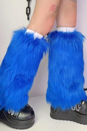 Cute Everyday Outfits, Outfit Inspo Casual Y2K Fuzzy Leg Warmers