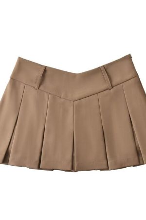 Cute Everyday Outfits, Outfit Inspo Casual Y2K Pleated Micro Skirt
