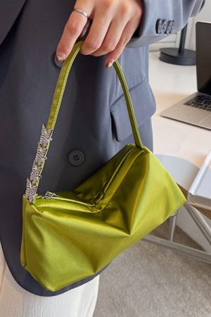 Cute Everyday Outfits, Outfit Inspo Casual Y2K Rhinestone Butterfly Bag