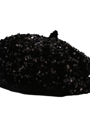 Cute Everyday Outfits, Outfit Inspo Casual Y2K Sequin Beret Hat