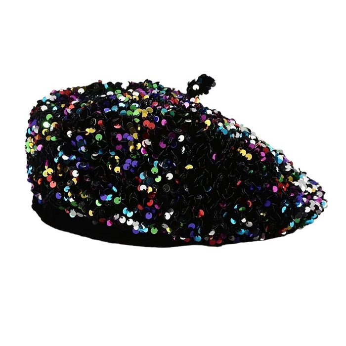 Cute Everyday Outfits, Outfit Inspo Casual Y2K Sequin Beret Hat Cute Everyday Outfits, Outfit Inspo Casual Y2K Sequin Beret Hat