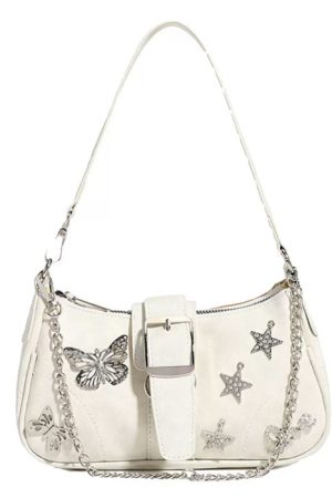 Cute Everyday Outfits, Outfit Inspo Casual Y2K Star Butterfly Handbag
