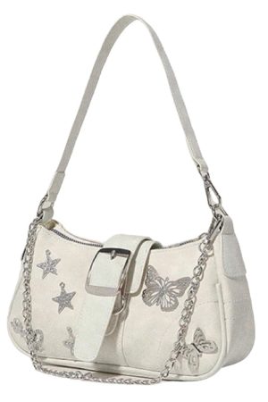 Cute Everyday Outfits, Outfit Inspo Casual Y2K Star Butterfly Handbag