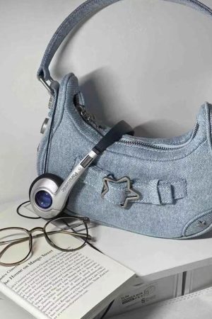 Cute Everyday Outfits, Outfit Inspo Casual Y2K Star Shoulder Bag