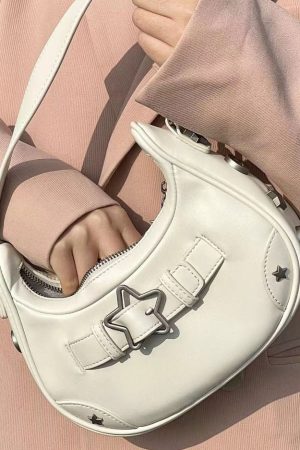 Cute Everyday Outfits, Outfit Inspo Casual Y2K Star Shoulder Bag