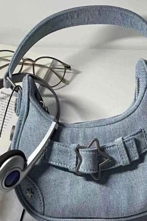 Cute Everyday Outfits, Outfit Inspo Casual Y2K Star Shoulder Bag