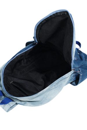 Cute Everyday Outfits, Outfit Inspo Casual Y2K Style Butterfly Denim Backpack