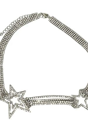 Cute Everyday Outfits, Outfit Inspo Casual Y2K Style Crystal Star Necklace