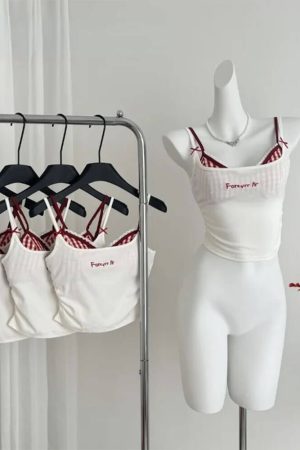 Cute Everyday Outfits, Outfit Inspo Casual Y2K Style Forever 18 Tank Top