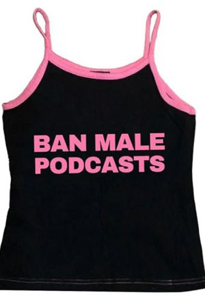 Cute Everyday Outfits, Outfit Inspo Casual Y2K Style Podcasts Aesthetic Tank Top