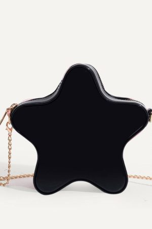 Cute Everyday Outfits, Outfit Inspo Casual Yellow Star Chain Bag