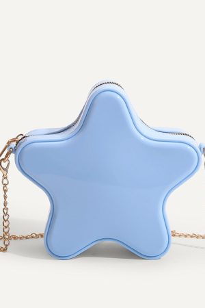 Cute Everyday Outfits, Outfit Inspo Casual Yellow Star Chain Bag