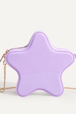 Cute Everyday Outfits, Outfit Inspo Casual Yellow Star Chain Bag