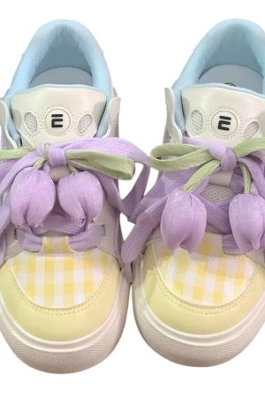 Cute Everyday Outfits, Outfit Inspo Casual Yellow Tulip Aesthetic Sneakers