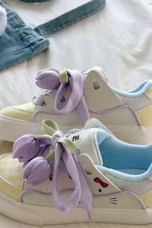 Cute Everyday Outfits, Outfit Inspo Casual Yellow Tulip Aesthetic Sneakers