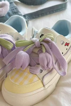 Cute Everyday Outfits, Outfit Inspo Casual Yellow Tulip Aesthetic Sneakers