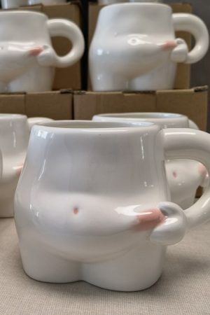 Cute Everyday Outfits, Outfit Inspo Casual Yummy Tummy Ceramic Mug