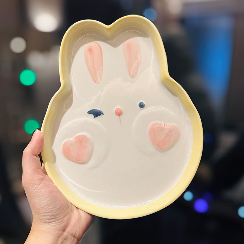 Cute Hand-Painted Cartoon Unicorn Ceramic Bowl with Underglaze, 5-Inch Ice Cream Bowl and Dessert Spoon, Perfect for Kids' Parties Cute Hand-Painted Cartoon Unicorn Ceramic Bowl with Underglaze, 5-Inch Ice Cream Bowl and Dessert Spoon, Perfect for Kids' Parties