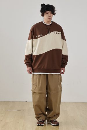 Detachable Two-Way Japanese Style Work Pants for Men - Loose Fit, Functional Straight-Leg Casual Pants