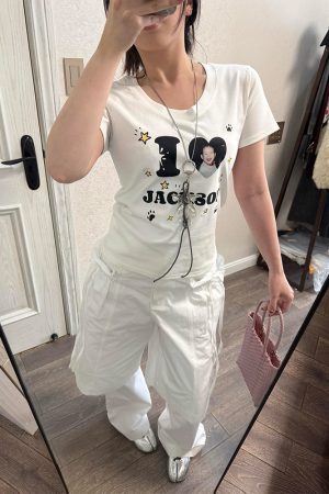 Detachable Two-Way Wear White Wide-Leg Pants for Women - Casual Loose Fit Spring Style, Versatile Straight Long Trousers