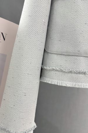 Elegant Blue Cool-Toned Women's Jacket - Small Fragrance Style Short Commuter Top for Spring and Autumn 2025 Fashion