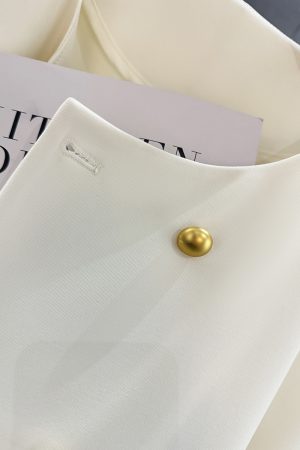 Elegant Light Beige Women's Suit Jacket - Unique Short Design for Summer 2025 - Chic Niche Fashion