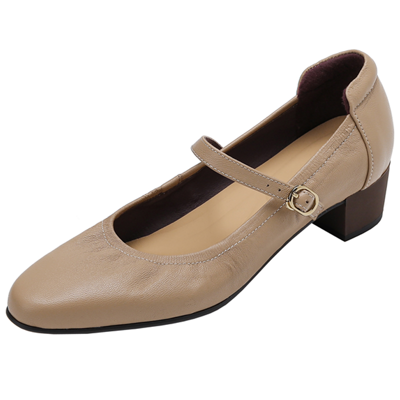 Elegant Mid-Heel Mary Jane Evening Shoes for Women - Comfortable Chunky Heel, Soft Sole, Italian Style Design Elegant Mid-Heel Mary Jane Evening Shoes for Women - Comfortable Chunky Heel, Soft Sole, Italian Style Design
