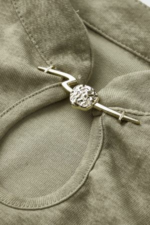 Elegant Women's Fitted Tie-Dye Embroidered Short-Sleeve T-Shirt - Pure Cotton Chinese Style Top for a Chic Look