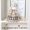 Ethnic Style Bucket Bag - Versatile Crossbody for Travel, Yunnan & Tibet Inspired, Cute Vacation Accessory