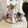 Ethnic Style Embroidered Velvet Bucket Bag for Women - Trendy Crossbody Handbag for Autumn/Winter 2024 Fashion