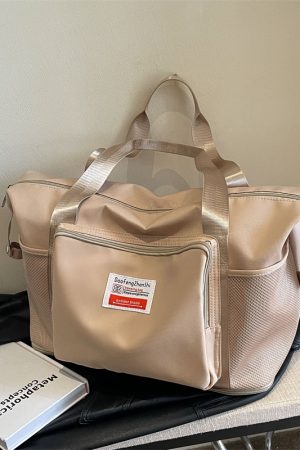 Extra Large Wheeled Travel Bag for Women - Large Capacity Portable Maternity Storage & Sports Gym Luggage Bag