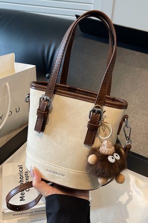 Fashionable Women's Bucket Bag - Versatile Small Handbag, Stylish Crossbody Shoulder Bag for 2025 Casual Looks