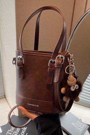 Fashionable Women's Bucket Bag - Versatile Small Handbag, Stylish Crossbody Shoulder Bag for 2025 Casual Looks