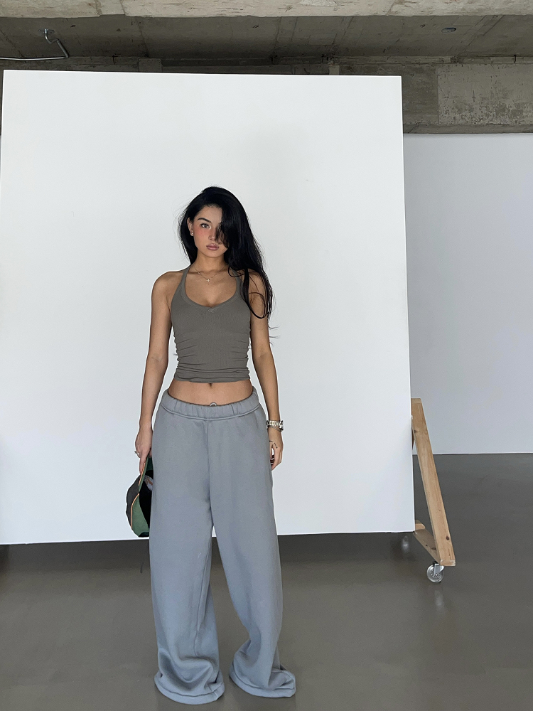 Faux Bare Face Athletic V-Neck T-Back High Elasticity Tank Top - Hot Girl Essentials for Y2K and 90s Style Fashion Faux Bare Face Athletic V-Neck T-Back High Elasticity Tank Top - Hot Girl Essentials for Y2K and 90s Style Fashion