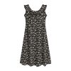 Floral Ruffled Sleeve Tea Dress - Curvy Fit, Waist-Defined, Vintage-Inspired Floral Print, Perfect for Y2K and Summer Events